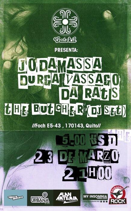 ESTE SABADO <a href="/DurgaVassago/">Durga Vassago</a> @DARATS EN VIVO JUNTO A <a href="/jodamassa/">Jodamassa</a>  DE CUENCA EN EL <a href="/Catekil/">Catekil</a> NO SE LO PIERDAN!