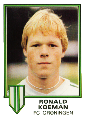 Old School Panini on X: "Ronald KOEMAN - FC Groningen 1981  http://t.co/1BuTwkRFk6" / X