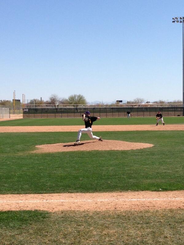 Jimmy Ray shuts the door for a 6-5 win in the first of two today #cmon