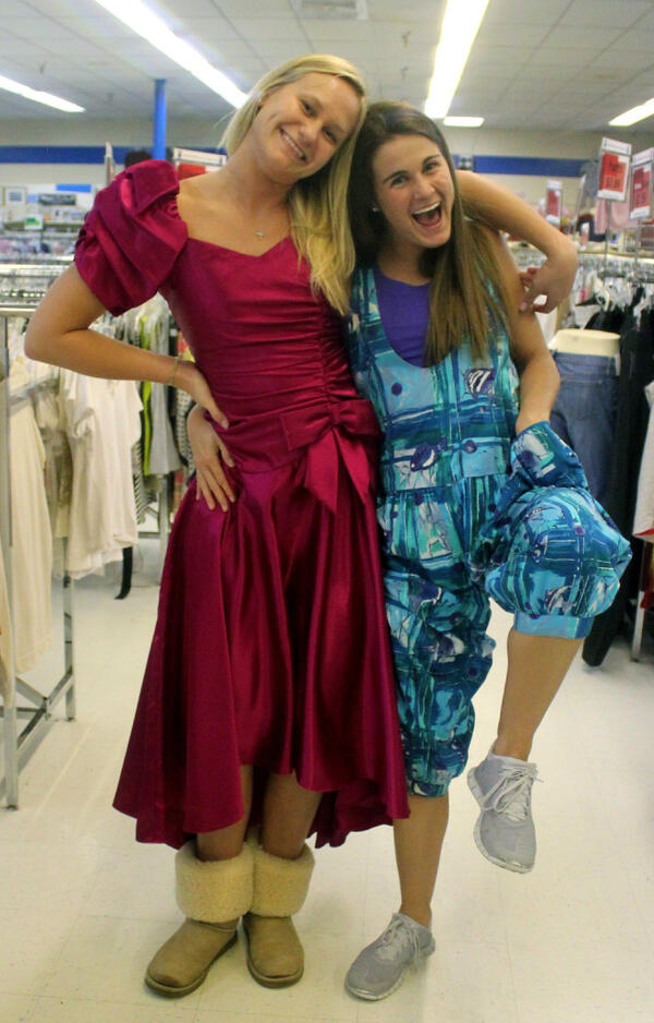 SimpCoPRSSA's tweet image. They wear your Grandma's clothes, they look incredible!!Don't forget to come THURSDAY to the PRSSA FASHION SHOW!