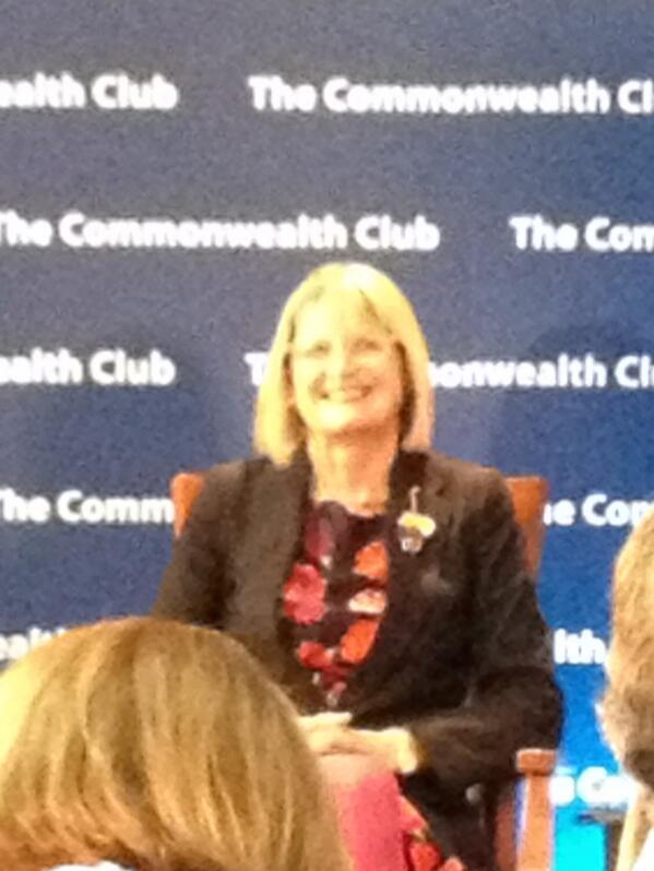 The Commonwealth Club SF.  Just chatted with MS Jancis Robinson. What a wonderful speaker! I'm in wine geek heaven!