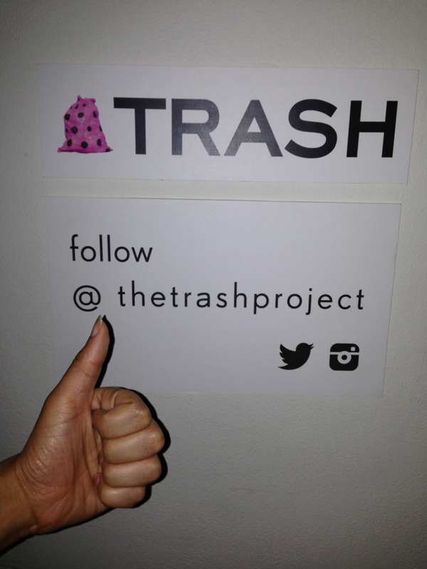 TRASH project tweet media