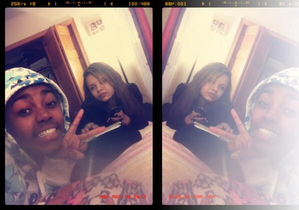 _7__tory's tweet photo. # The shit we do together ..!>.< @agirlnameddayjah http://t.co/c6zICyaOZE