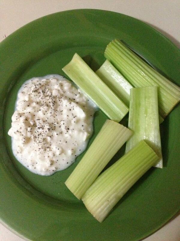 Gettinghealthy On Twitter Snack Time 1 4 Cup Of Cottage Cheese