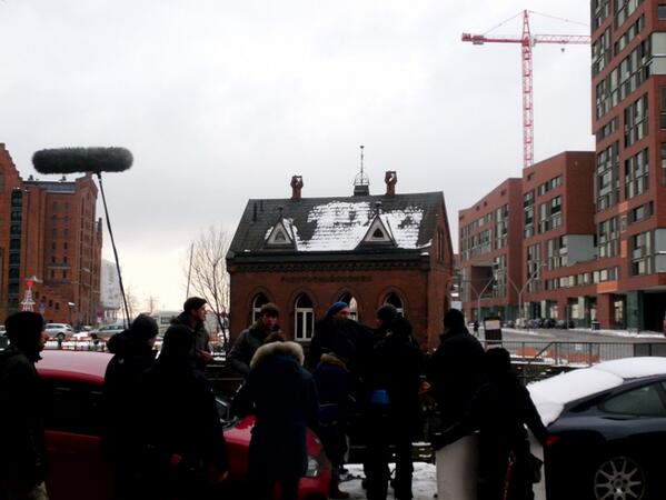 #pfefferkörner und #studio #hamburg drehen am #fleetschlösschen in der #speicherstadt eine neue folge...
