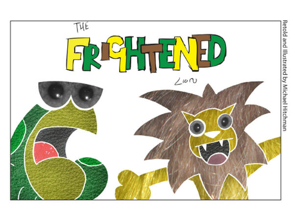 gecko_d's tweet photo. Here's an Illustration for one of AESOPS tales. Just the front cover. http://t.co/PzO6sn9wd9