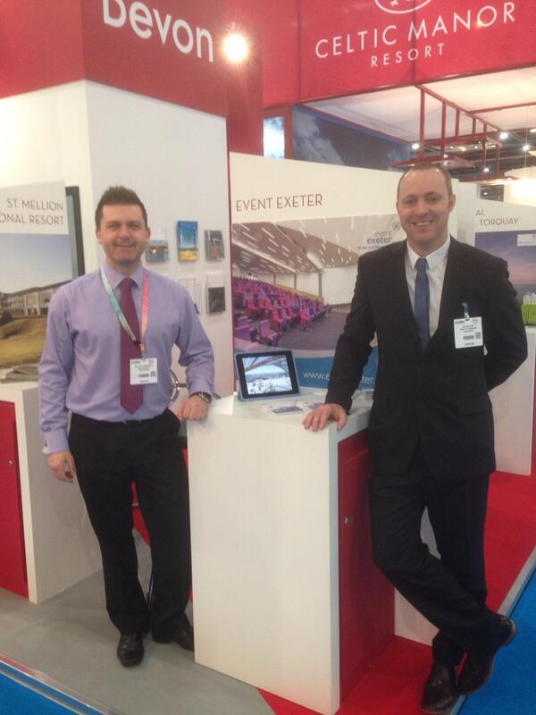 ExeterWayne's tweet image. Rob and I are looking forward to seeing you @InteConfex  #Confex2013  on stand K250 @EventExeter