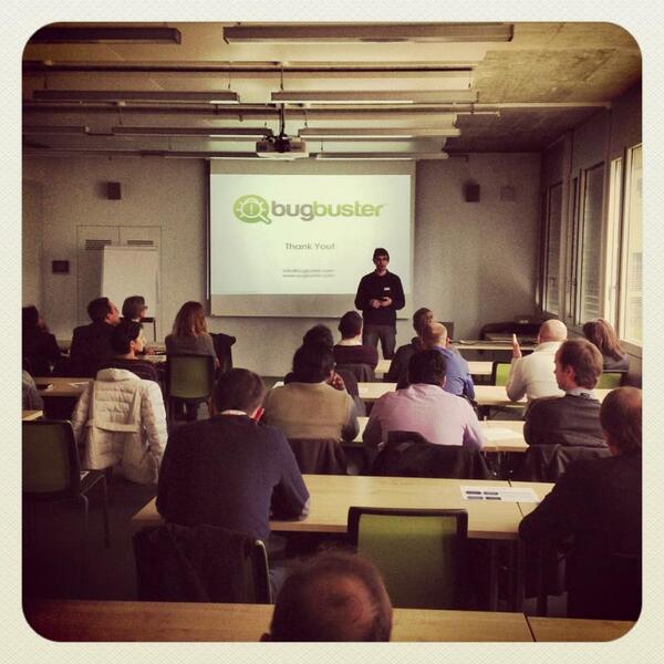 venturelab_ch's tweet image. @bugbuster Q&amp;amp;A &quot;Cross browser testing is going to be less relevant in the future!&quot; #startup #bugtesting