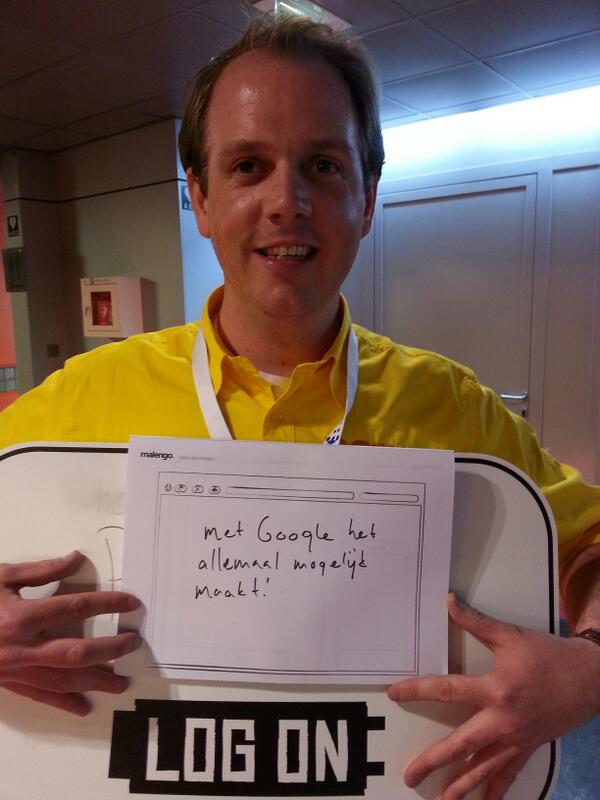 Ik geloof in een social intranet, omdat...  #logon #log-on #intra13 #incentro #helmerB