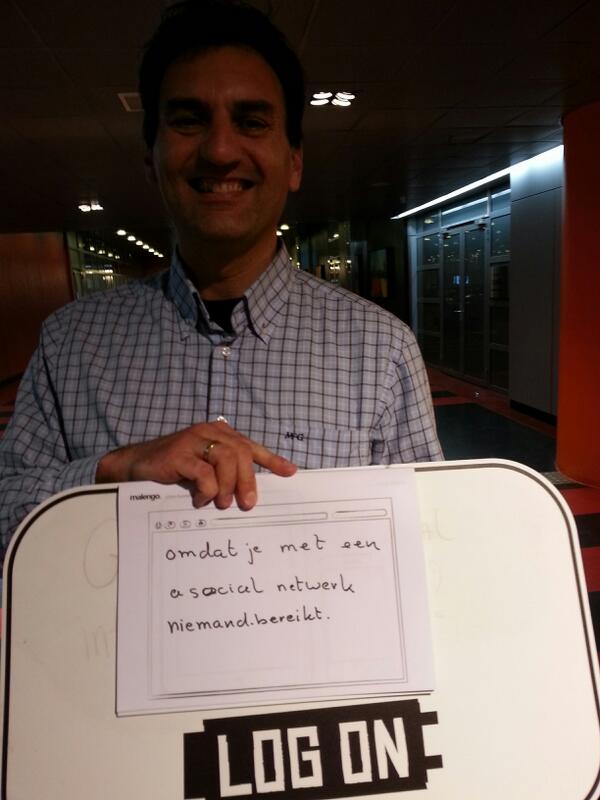 Ik geloof in een social intranet, omdat...  #logon #log-on #intra13 <a href="/schrijver_henk/">Henk Schrijver</a>