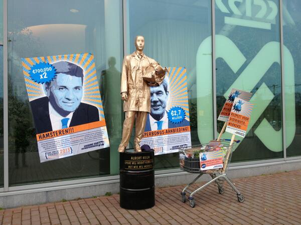 Opdat #ah niet vergeet wie er werken. De #DCwerkers willen #GewoonGoedWerk bij #ah