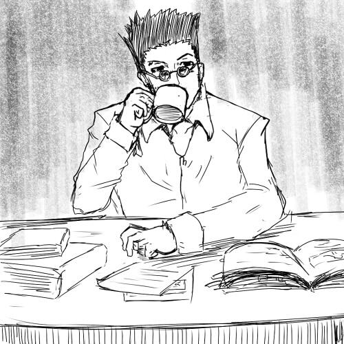 しおから V Twitter 一日一枚絵 しぐさお題 飲み物を飲む キャラはハンターハンターよりレオリオ 医学勉強の合間のコーヒーブレイクってなイメージですね こういう2 5枚目なキャラは見ていて飽きないですね 最近のレオリオさんかっこいいし 時間33分 Http T しおから V Twitter 一日一枚絵 しぐさお題 飲み物を飲む キャラはハンターハンターよりレオリオ 医学勉強の合間のコーヒーブレイクってなイメージですね こういう2 5枚目なキャラは見ていて飽きないですね 最近のレオリオさんかっこいいし 時間33分 Http T