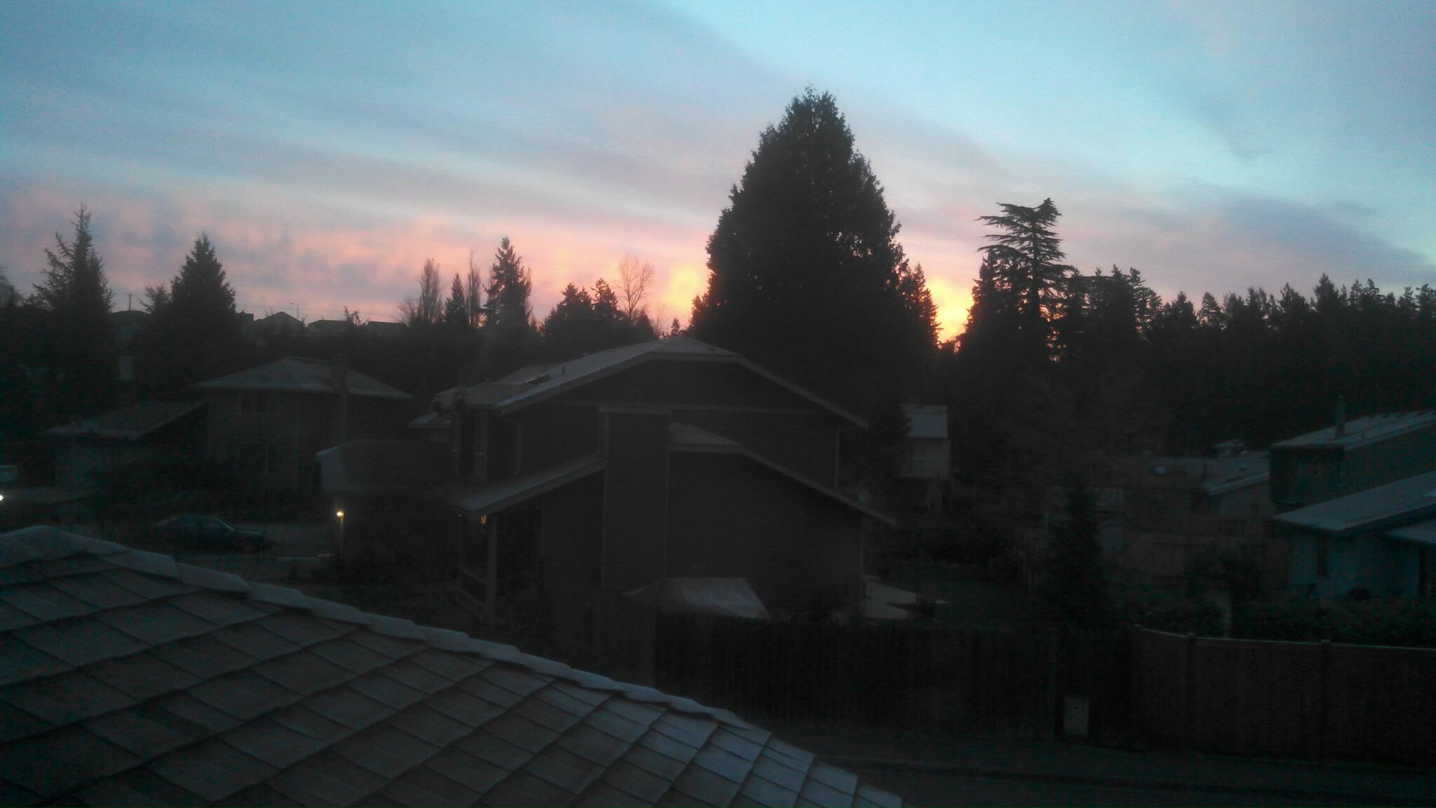 Kent WA morning