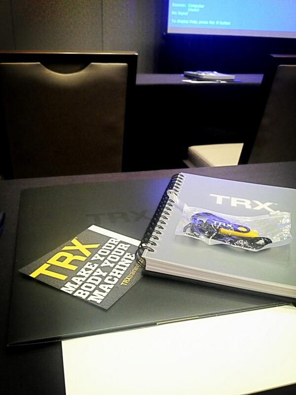 Here at #IHRSA ready to learn more about <a href="/TRXtraining/">TRX®</a>. #alwayslearning #education #TRX #grouptraining #vegas