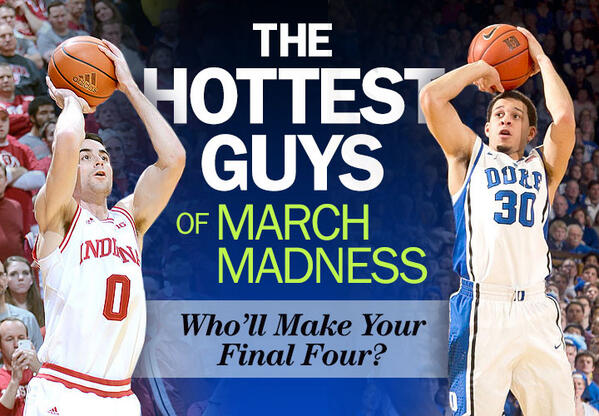 Cosmopolitan's tweet photo. Introducing...the 26 hottest guys of March Madness 2013: http://t.co/Aigd7hFFxg #MarchHotness http://t.co/8NE09lMjfq