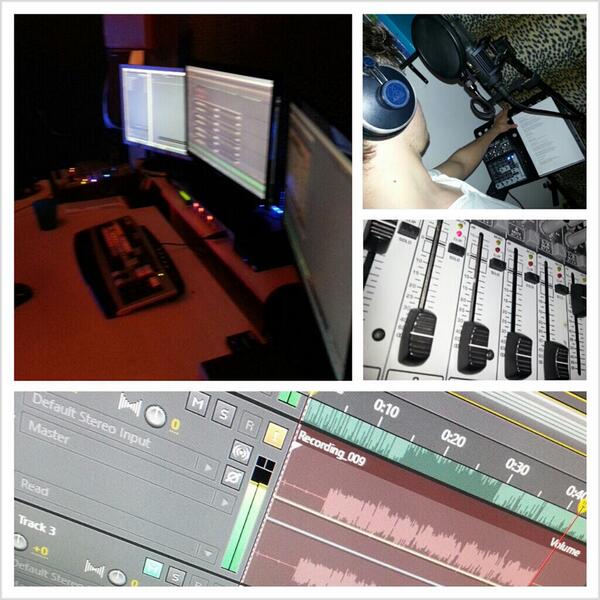 PepperjamRec's tweet image. Dag 2 met @KickXmusic in de studio! :)