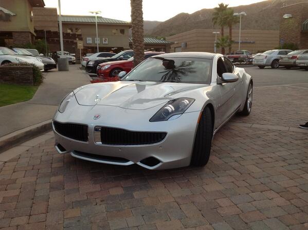 Who said Eco friendly can't be stylish! Adding a Fisker to the collection #boom Biatches