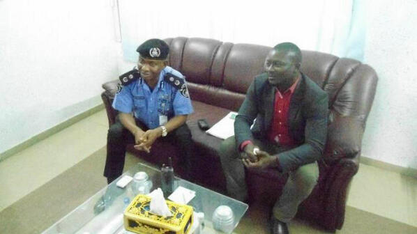 TheNewNANS's tweet photo. The Commissioner Of Police Received The Leadership Of NANS On Behalf Of The Inspector General Of Police MD Abubakar. http://t.co/p2pvMiENor