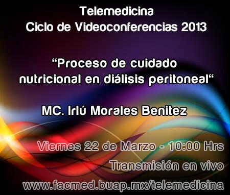 Telemed_BUAP's tweet photo. Este viernes en nuestro Ciclo de Videoconferencias http://t.co/2RD2zGaNiC