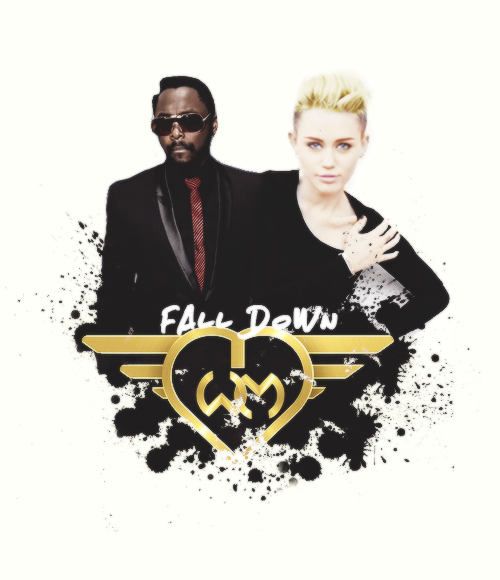 Single ⇨ "Fall Down" (Will.i.am Feat. Miley Cyrus) BFvlUCnCQAA2kA9