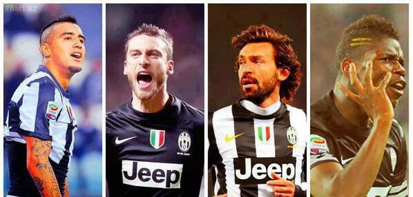 The_Juventino's tweet image. Wouldn&apos;t trade them for any other set of midfielders, most valuable &amp;amp; precious players. #MVPP