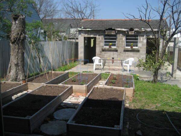 Anayajay's tweet image. Unbelievably beautiful day in New Orleans: this is where I'm spending it. #lowernine