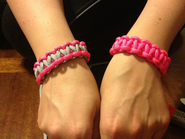 LizCook21's tweet photo. Selling bracelets like these... I can get my hands on almost any color! Let me know if interested! 6 dollars each. http://t.co/bO2saGannJ