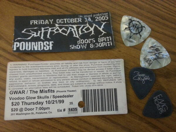 Going through my closet, found these floating around.