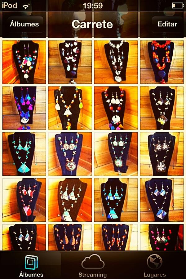 PanamaThingsStg's tweet photo. collares confeccionados totalmente a mano con semillas calabazo tagua coco @SantiagoSty  @EcoVeraguense @Veraguas09 http://t.co/bBdPhHpYaK