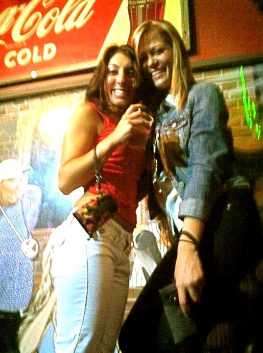 AlyceJenae's tweet image. #TweetAPictureThatDecribesYourFriendship @Loveee_tor #dancingontables #inthebar #showstoppers #bestfriends
