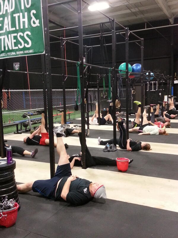 CrossFit_77's tweet image. 6:00am crew working on the hammies after a MAP session. #lotsofcomplaining #mostlyfromDanielleB