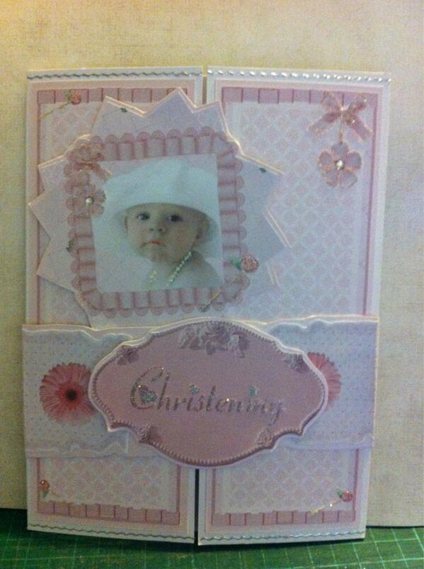 New christening card designs