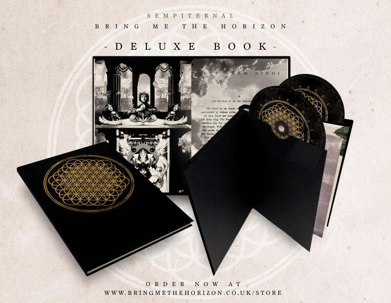 【値下げ✕】Sempiternal Deluxe Book BMTH 2CD Bring Me The Horizon on X: 