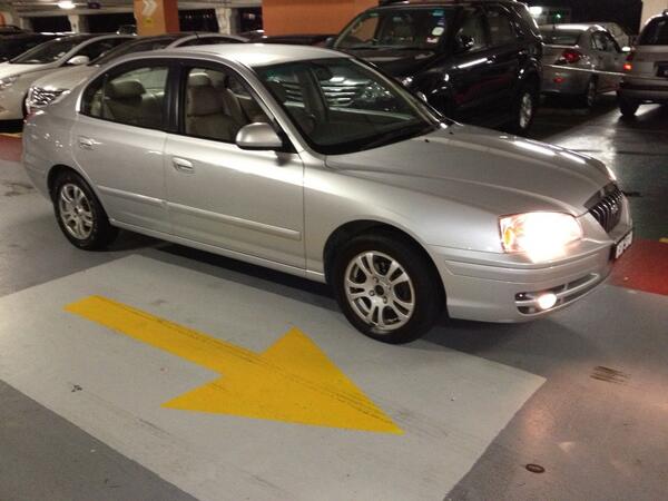 MBrundleF1's tweet photo. You know how much I love my cars. This is my renta-rod in Kula Lumpur. Yeah baby.  :)) http://t.co/wuJyiKeW5x