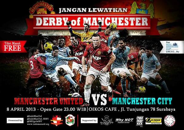 IndoManUtd_SRBY's tweet image. Feat: @MCSCI_Sby | Supported by: @OverheadkickTee @orenztaxi @Leaf_Project @WhyNotStore