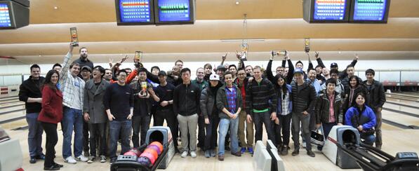 Great Bowling Tournament over the weekend. Big Congratulations to our Winners!