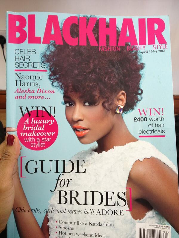 CareForYourHair's tweet image. Currently getting my hair done &amp;amp; reading @Blackhairmags