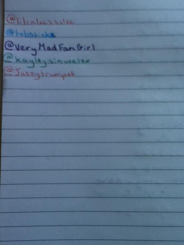 laura_burn13's tweet photo. I still have room for more names for the #PhandomTakeover2013 book!! RT or favourite and I'll add you to it! http://t.co/V4eaNNNsQI