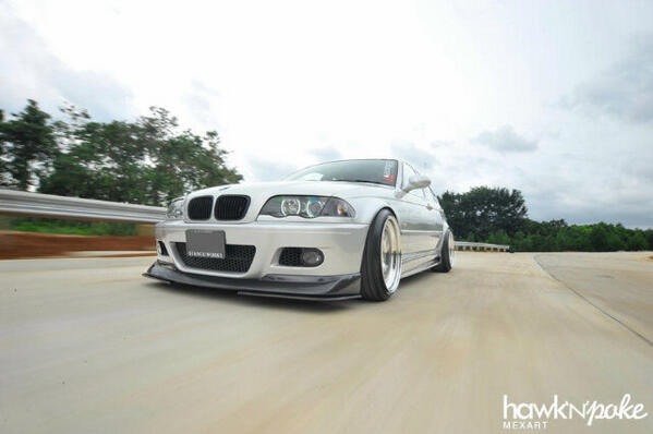 BMW e46 with Velg CCW Classic
