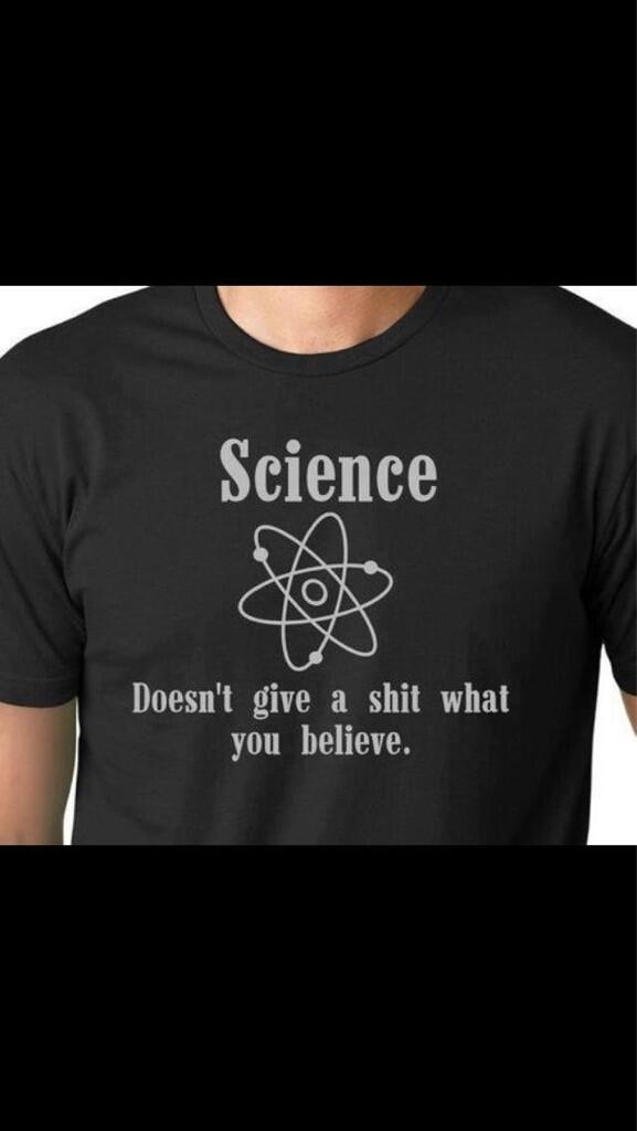 "I don't believe we are apes."

Oh, that's ok because