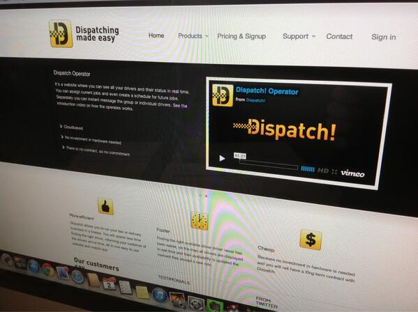 Dispatchapp's tweet image. Working like crazy to get the new site and new products live before next week #cheap #quality do go good together