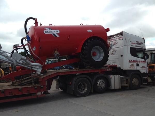 Just landed. Hopefully will help the grass grow on the way to west clare tommorow