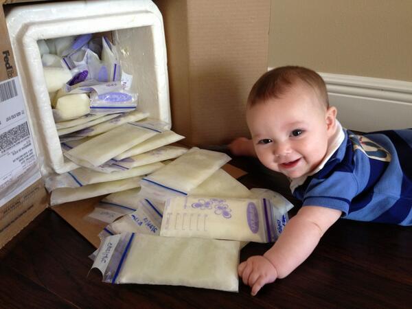 GiveMilk's tweet photo. So excited to donate milk again! http://t.co/cISEnaFKAI http://t.co/aGsAINHM9b