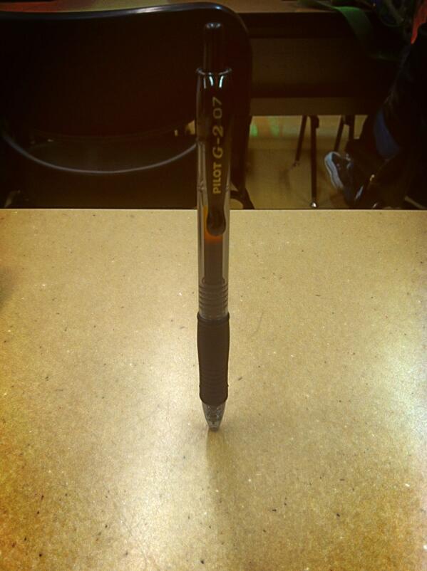 chrisdiad's tweet photo. Balanced and always ready to write. The pilot is always my right hand's wingman. http://t.co/JlesE1qdJj