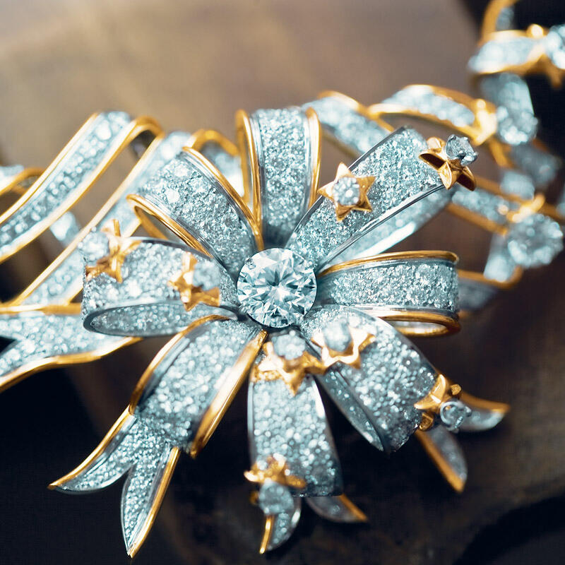 Ribbon rosette necklace tiffany hot sale