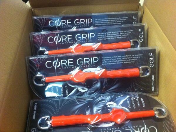 CoreGripGolf's tweet photo. CORE GRIPS HAVE ARRIVED! Order yours today at http://t.co/eaJsfJzP6G #Golf #Fitness #CoreStrengthening  #Workout http://t.co/h1Vc2Va9ic