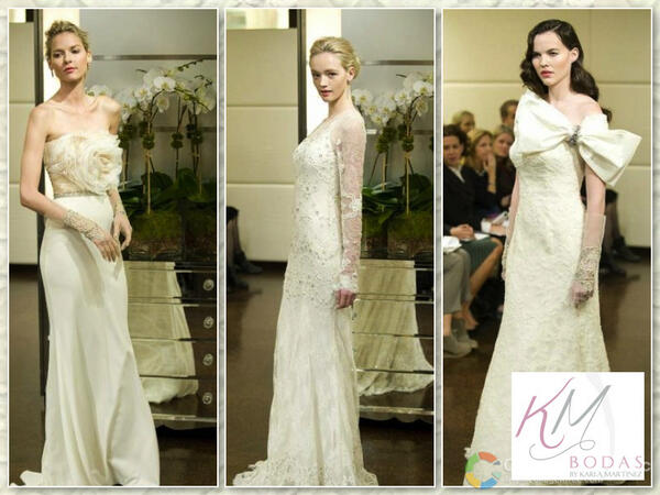 KmBodas's tweet photo. Colección otoño / invierno 2013 de Badgley Mischka. ¿Te gustaría casarte en uno de estos vestidos? http://t.co/6MU6z0Z3xj
