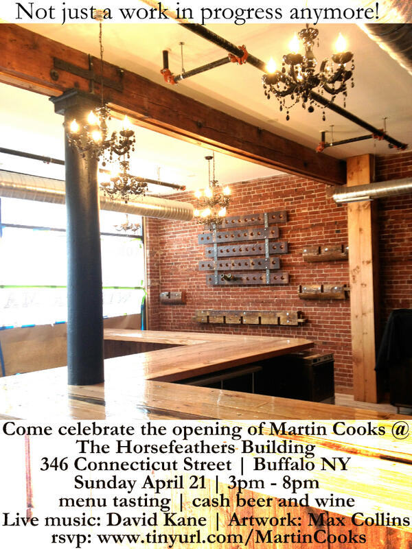 queenseyes's tweet photo. Martin Cooks coming soon to a Horsefeathers Market near you... if you live in Buffalo. http://t.co/1bMX0NmvQU
