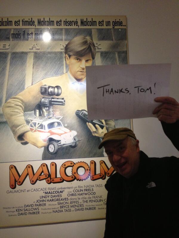 cascadefilms's tweet photo. @rockwiz38 A message from the writer/producer/cinematographer, David Parker: http://t.co/wxgGxUAscc