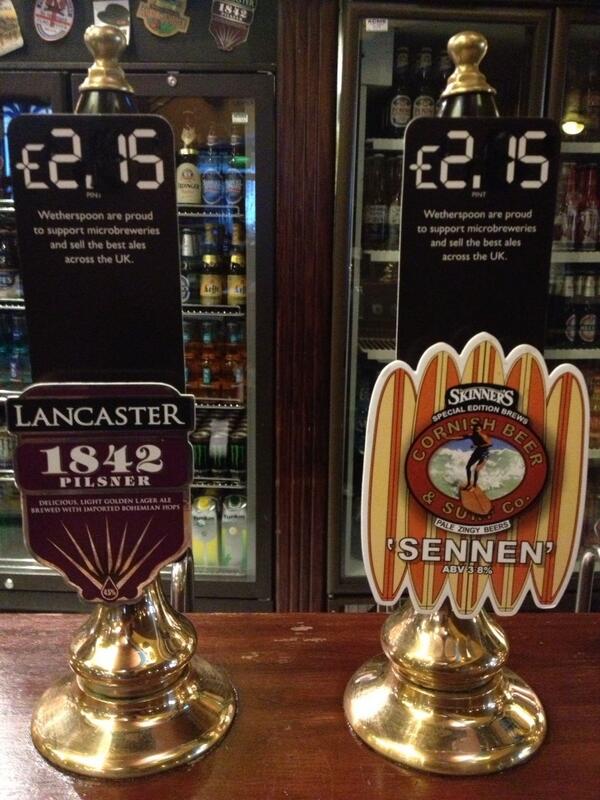 On now for the start if the ale festival and only £1.99 in #alewednesday